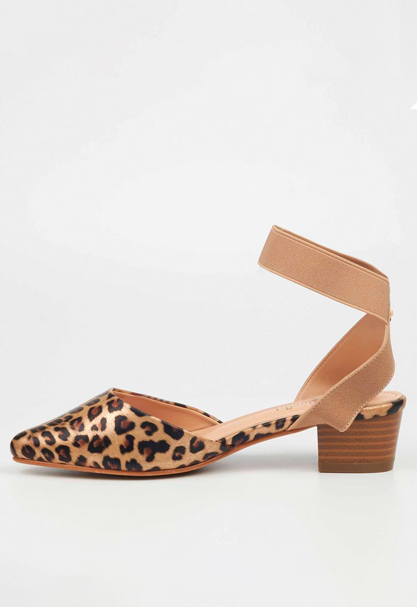 Butterfly Feet - Sling 3 heel - leopard