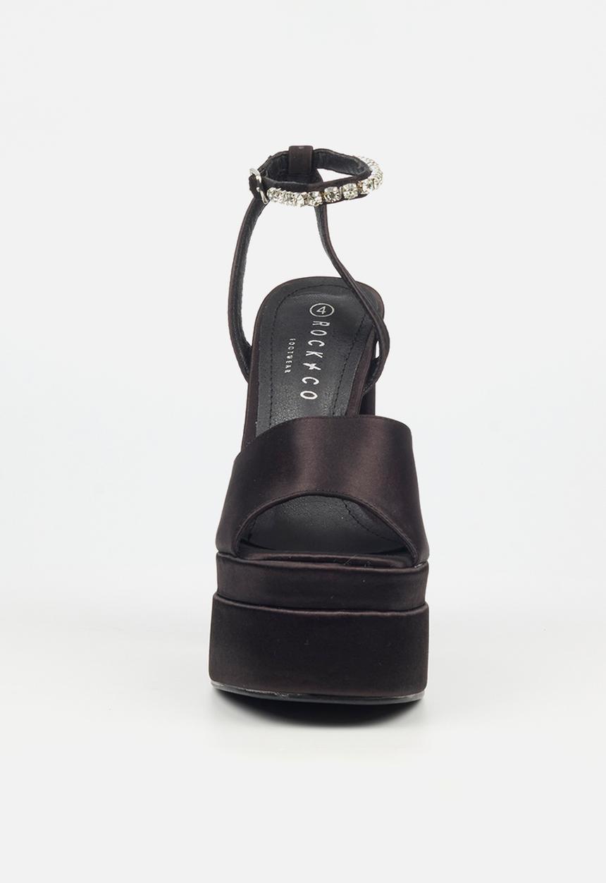 Rock & Co - Sachi 13 platform heel - black