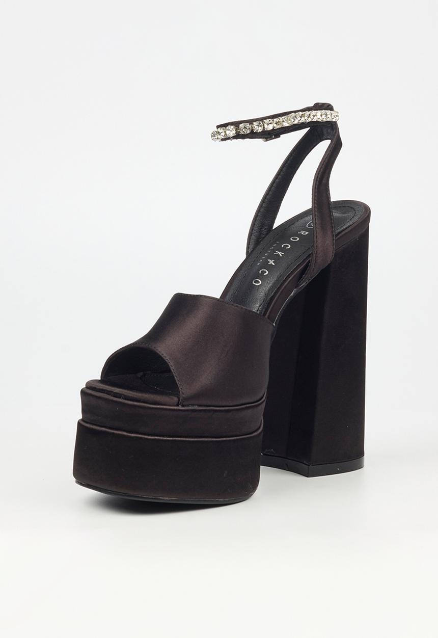 Rock & Co - Sachi 13 platform heel - black