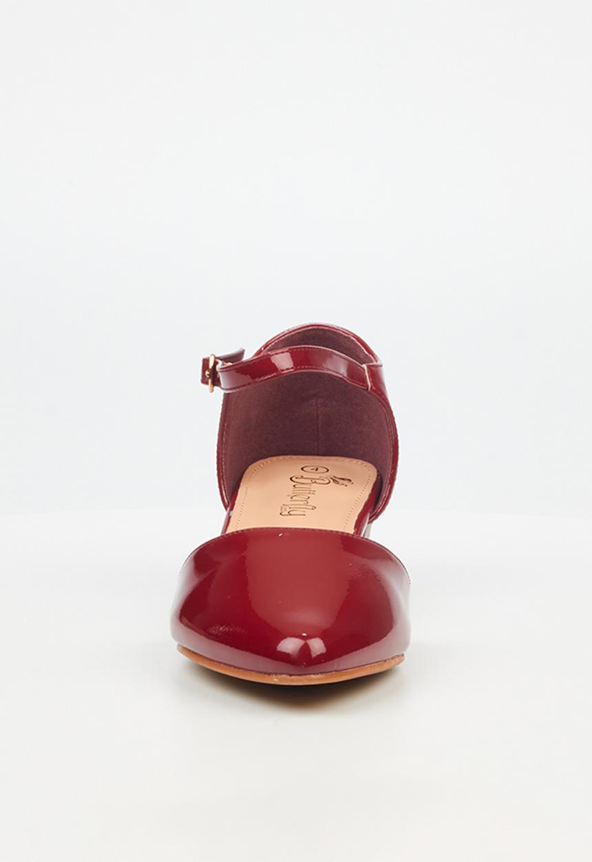 Butterfly Feet - Sling 4 heel - red
