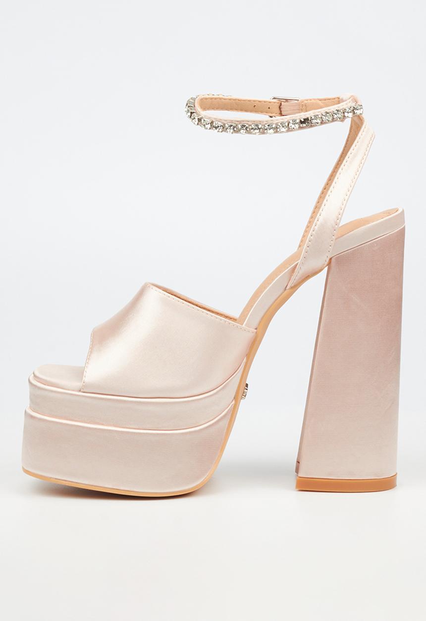 Rock & Co - Sachi 13 platform heel - champagne