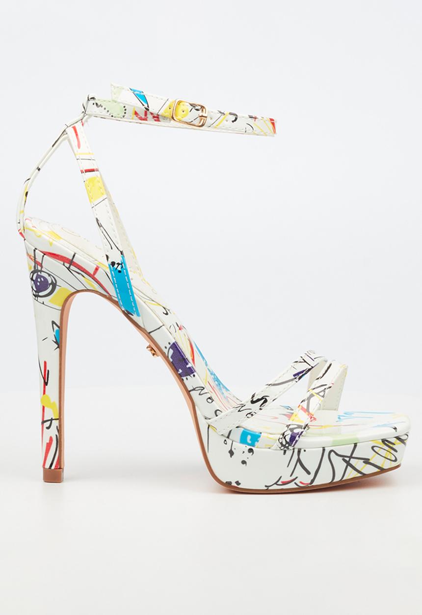 Rock & Co - Getto 1 stiletto heel - white