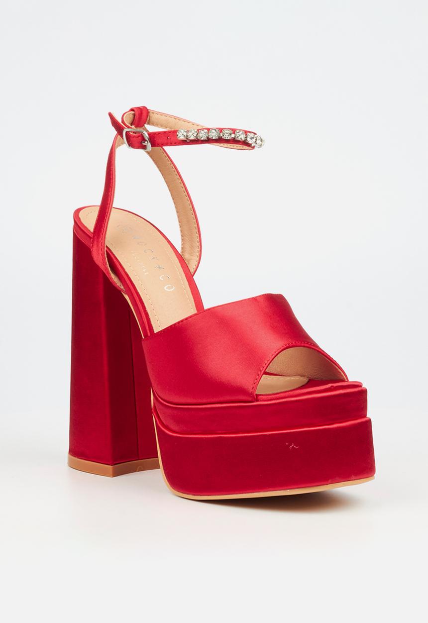 Rock & Co - Sachi 13 platform heel - fuchsia