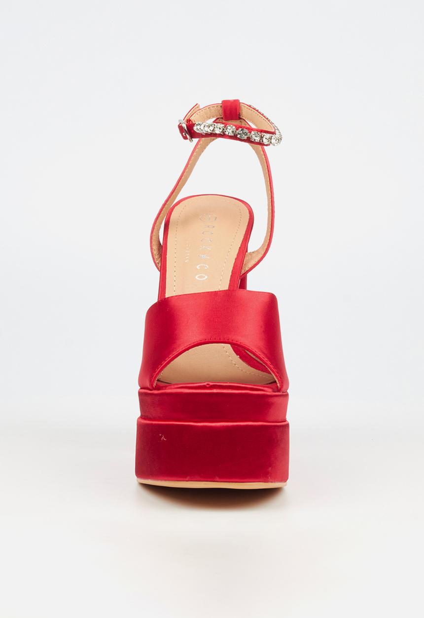 Rock & Co - Sachi 13 platform heel - fuchsia