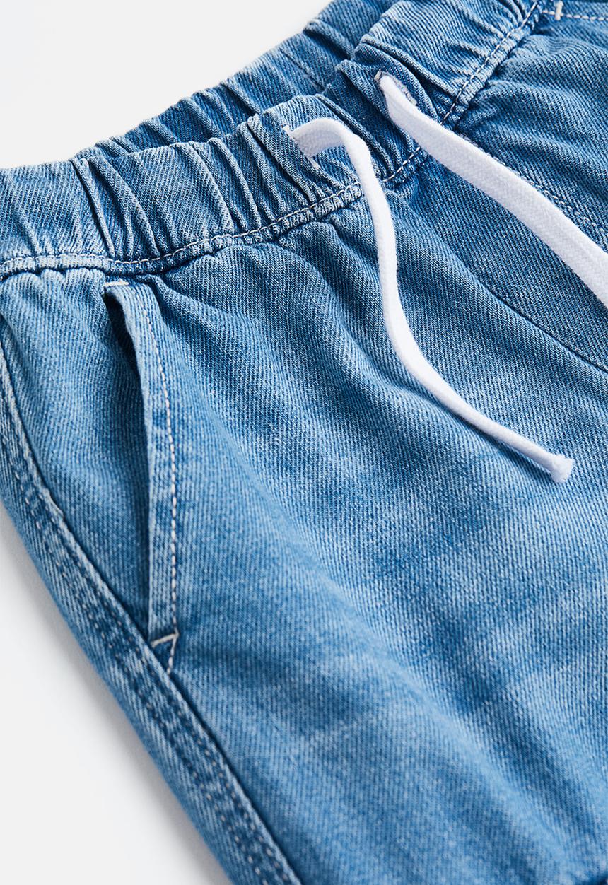 H&M - Cargo joggers - denim blue 