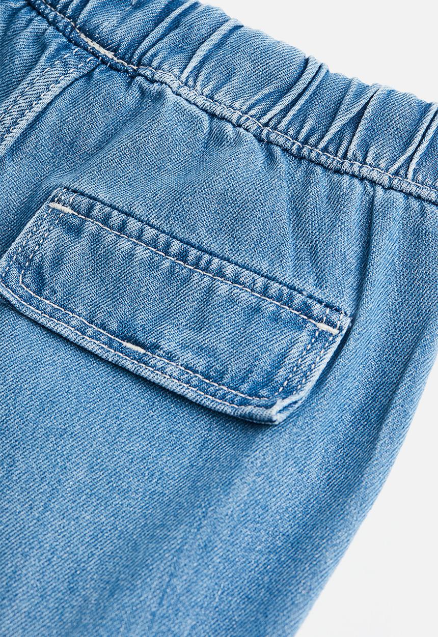 H&M - Cargo joggers - denim blue 