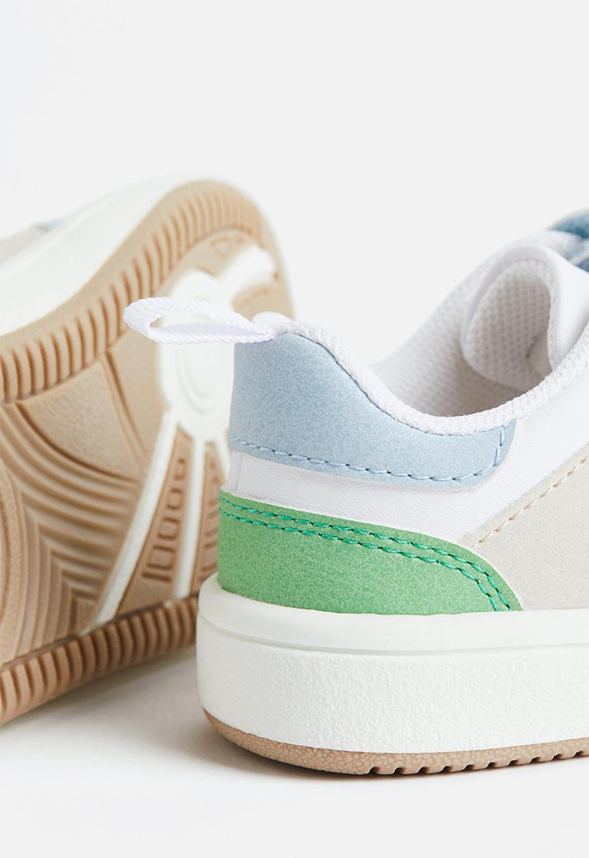 H&M - Trainers - green/block-coloured