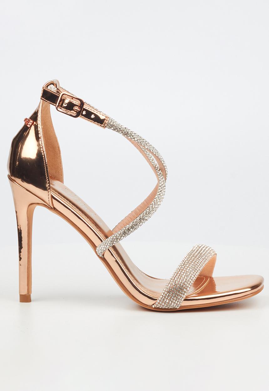 Miss Black - Snazz 1 stiletto heel - rose gold