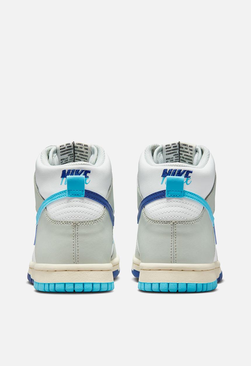Nike - Nike dunk high se (gs) - summit white/baltic blue-deep royal blue