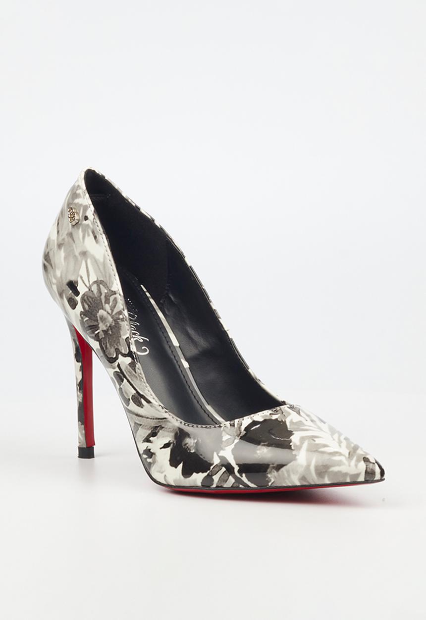 Miss Black - Lola 7 court heel - black
