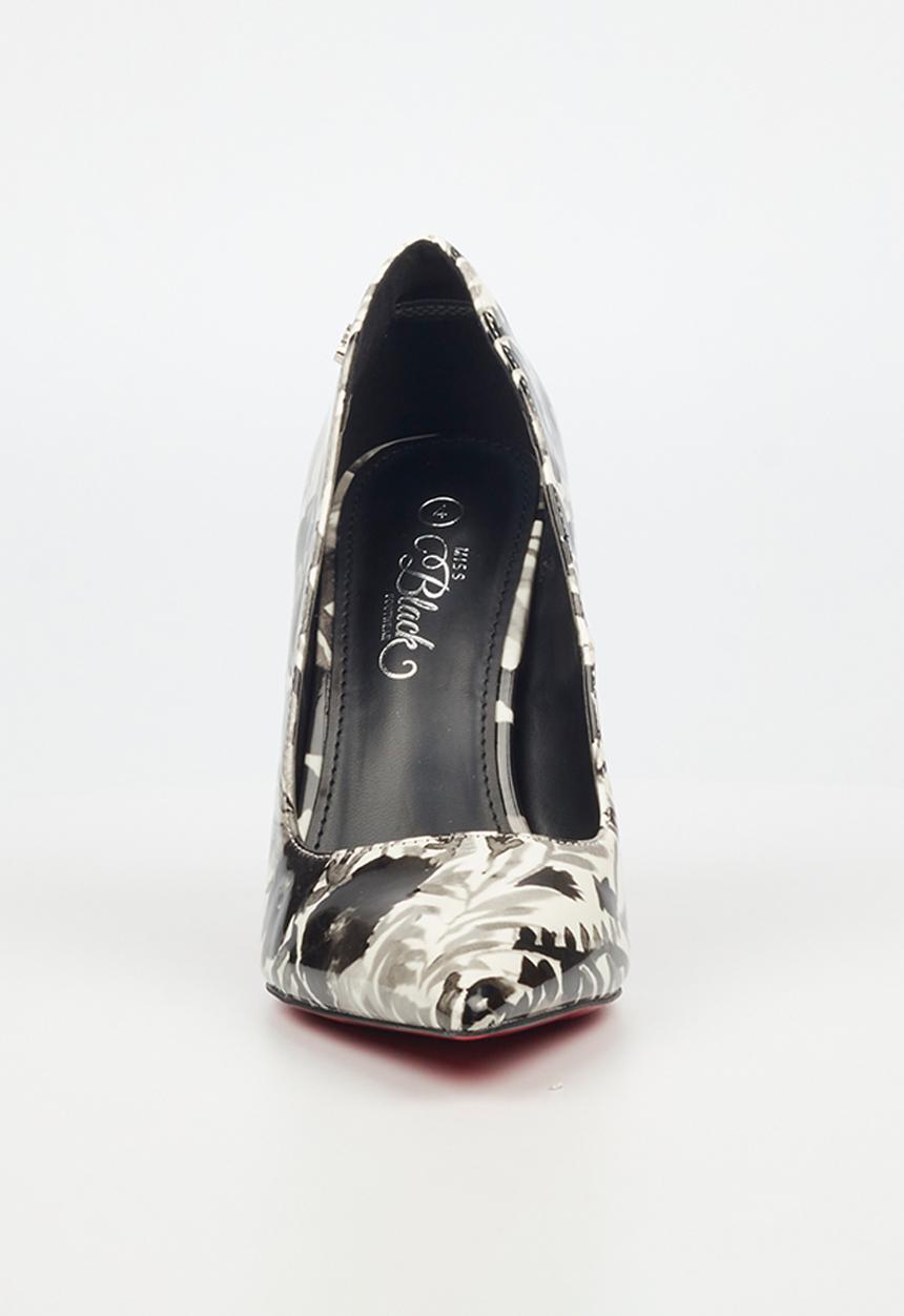 Miss Black - Lola 7 court heel - black