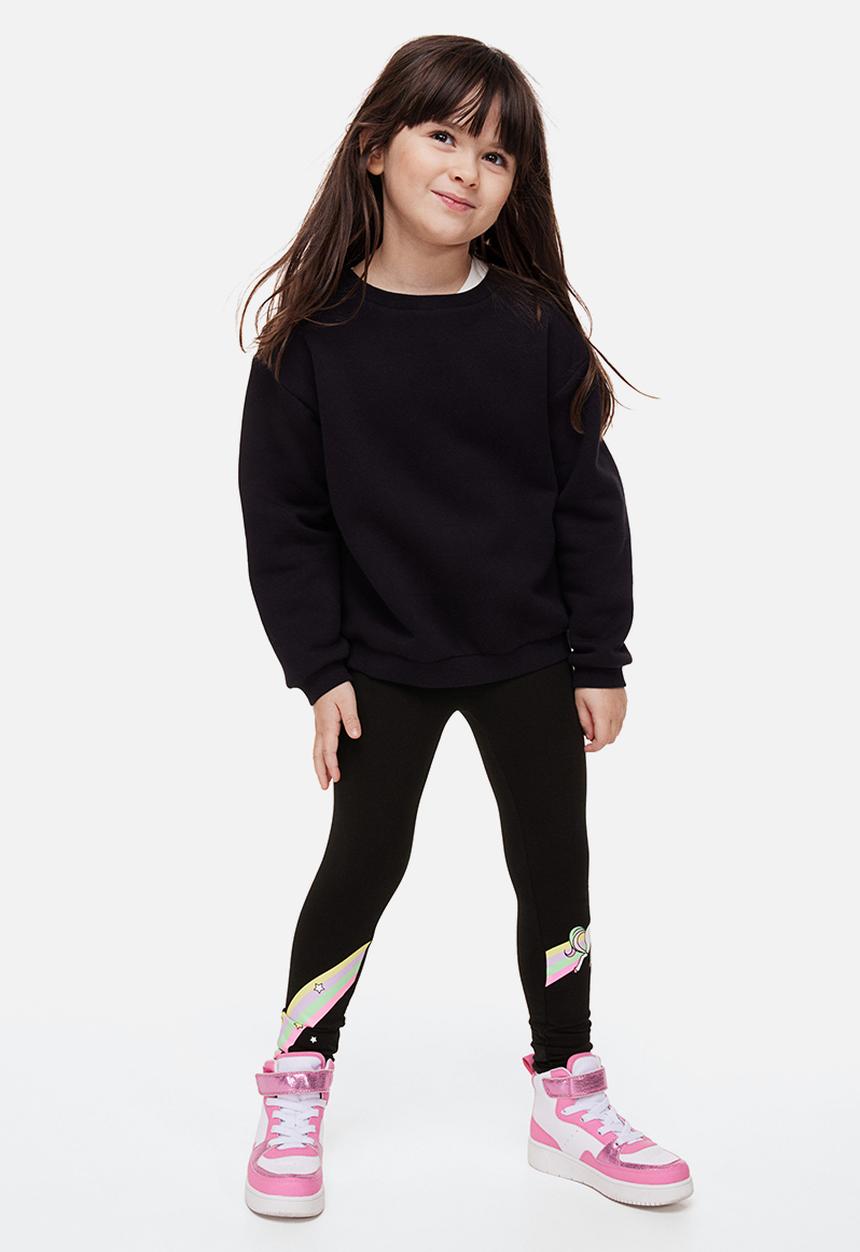 H&M - Leggings - black/unicorn