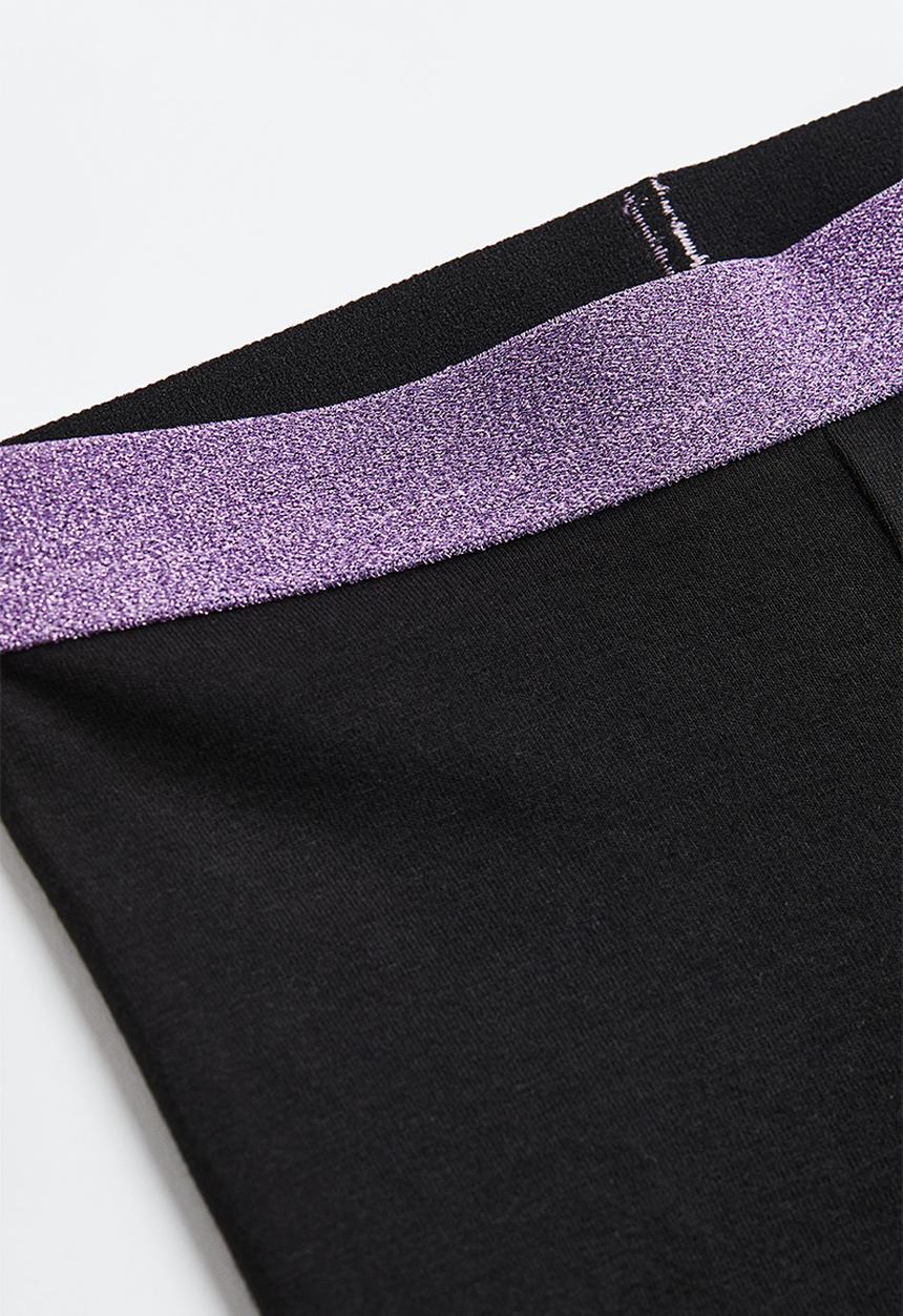 H&M - Leggings - black/unicorn