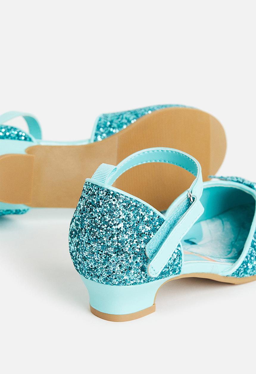 H&M - Glittery shoes - turquoise/aladdin