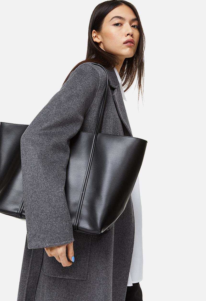 H&M - Large shopper - black