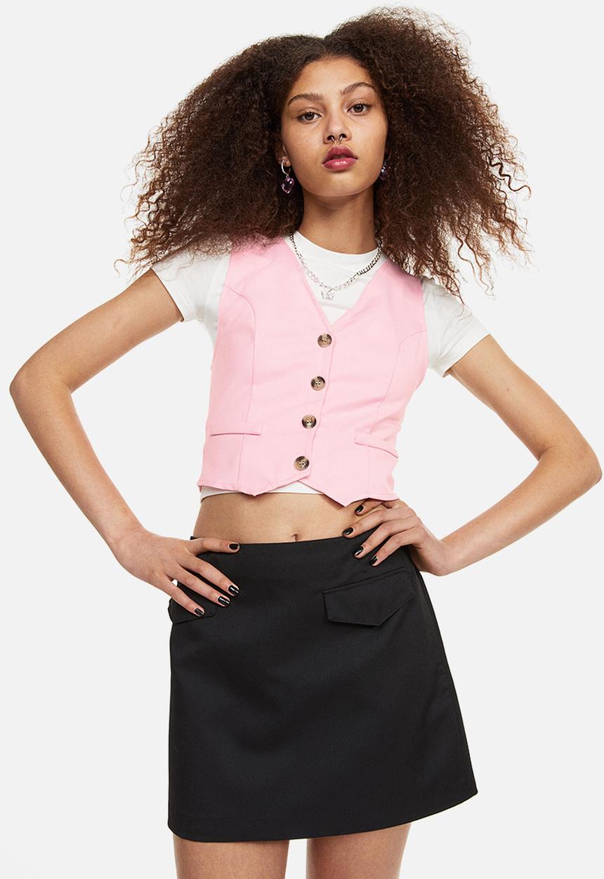 H&M - Suit waistcoat - light pink