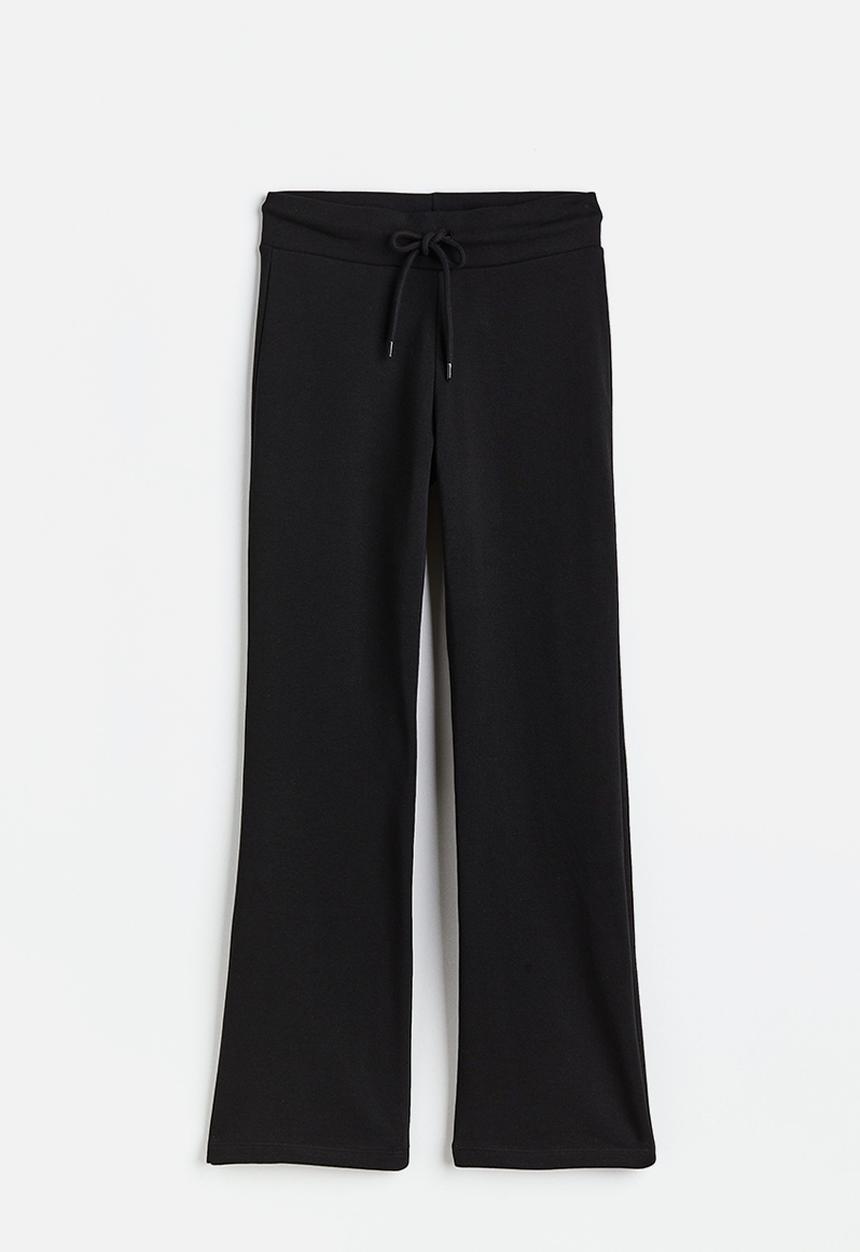 H&M - Straight joggers - black