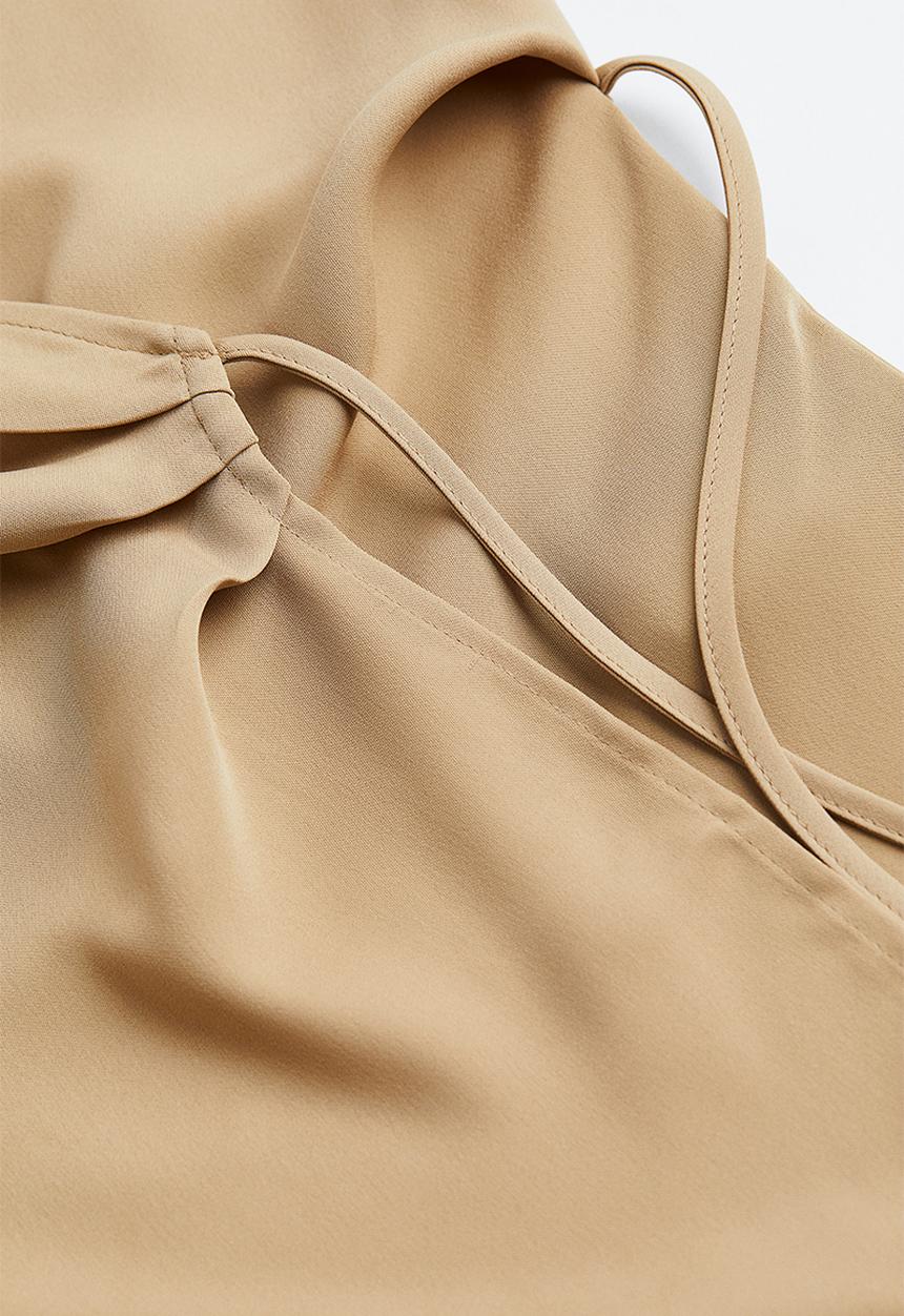 H&M - Wrap blouse - beige