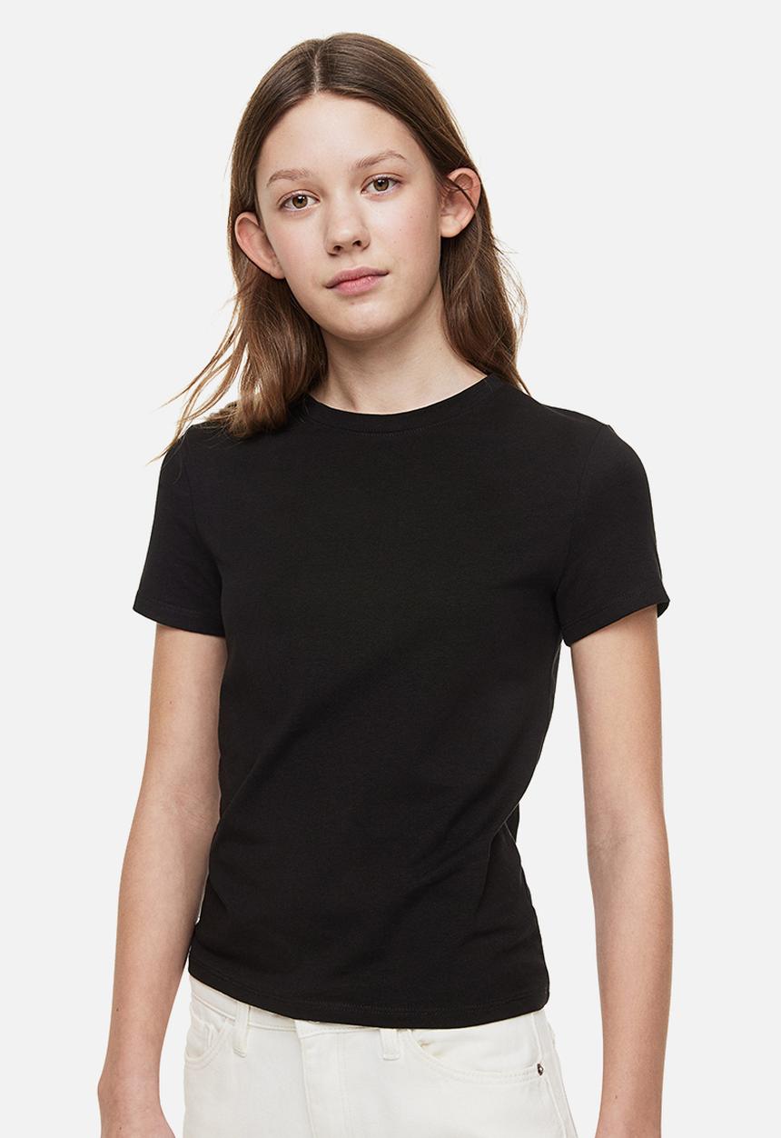 H&M - T-shirt - black
