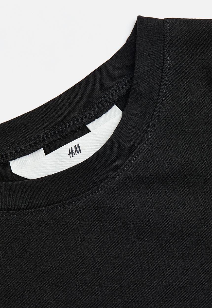 H&M - T-shirt - black