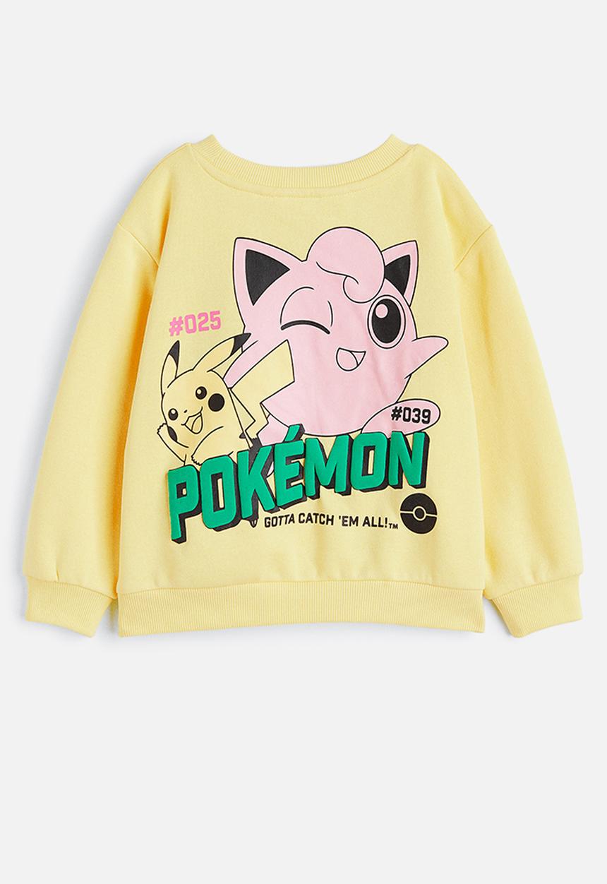H&M - Printed sweatshirt - yellow