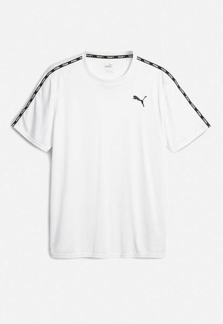 PUMA - Puma fit taped tee - white 