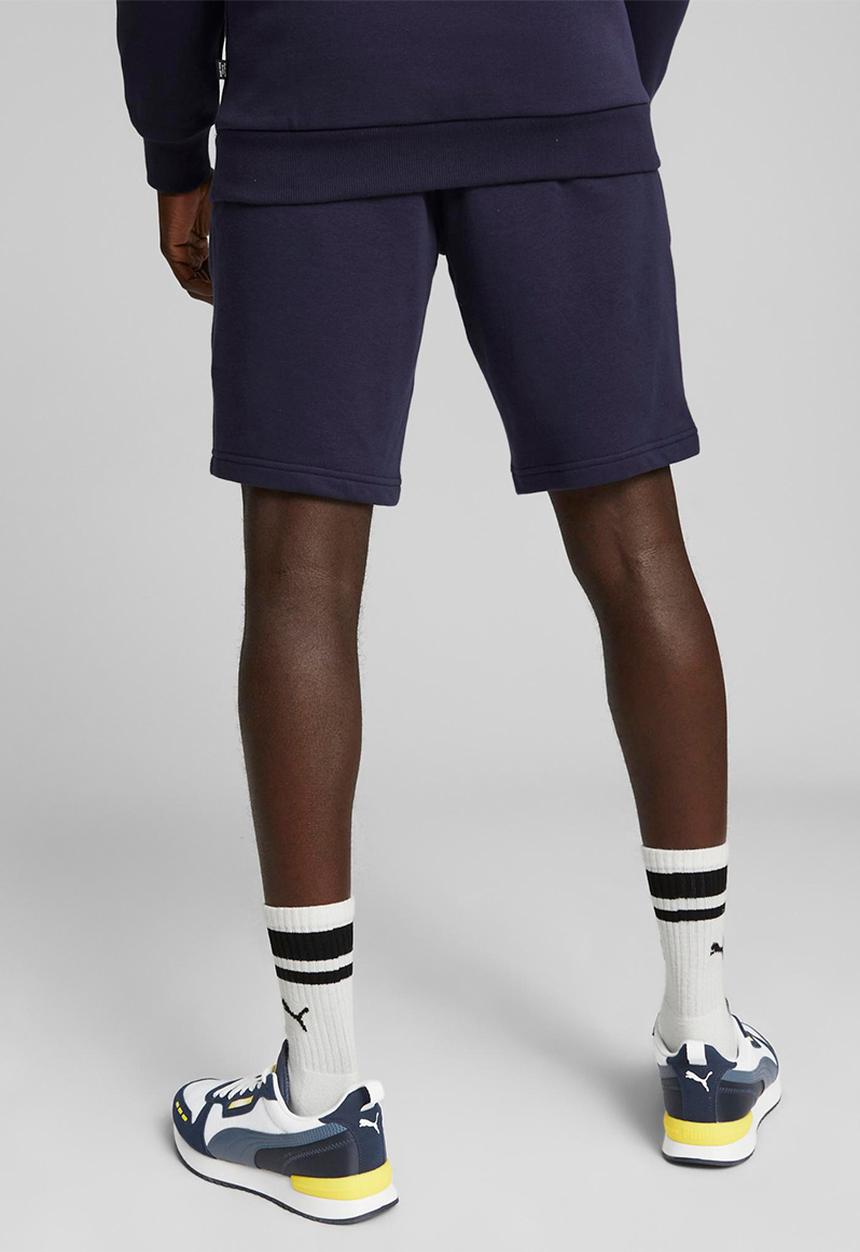 PUMA - Ess+ 2 col shorts 10" - navy 