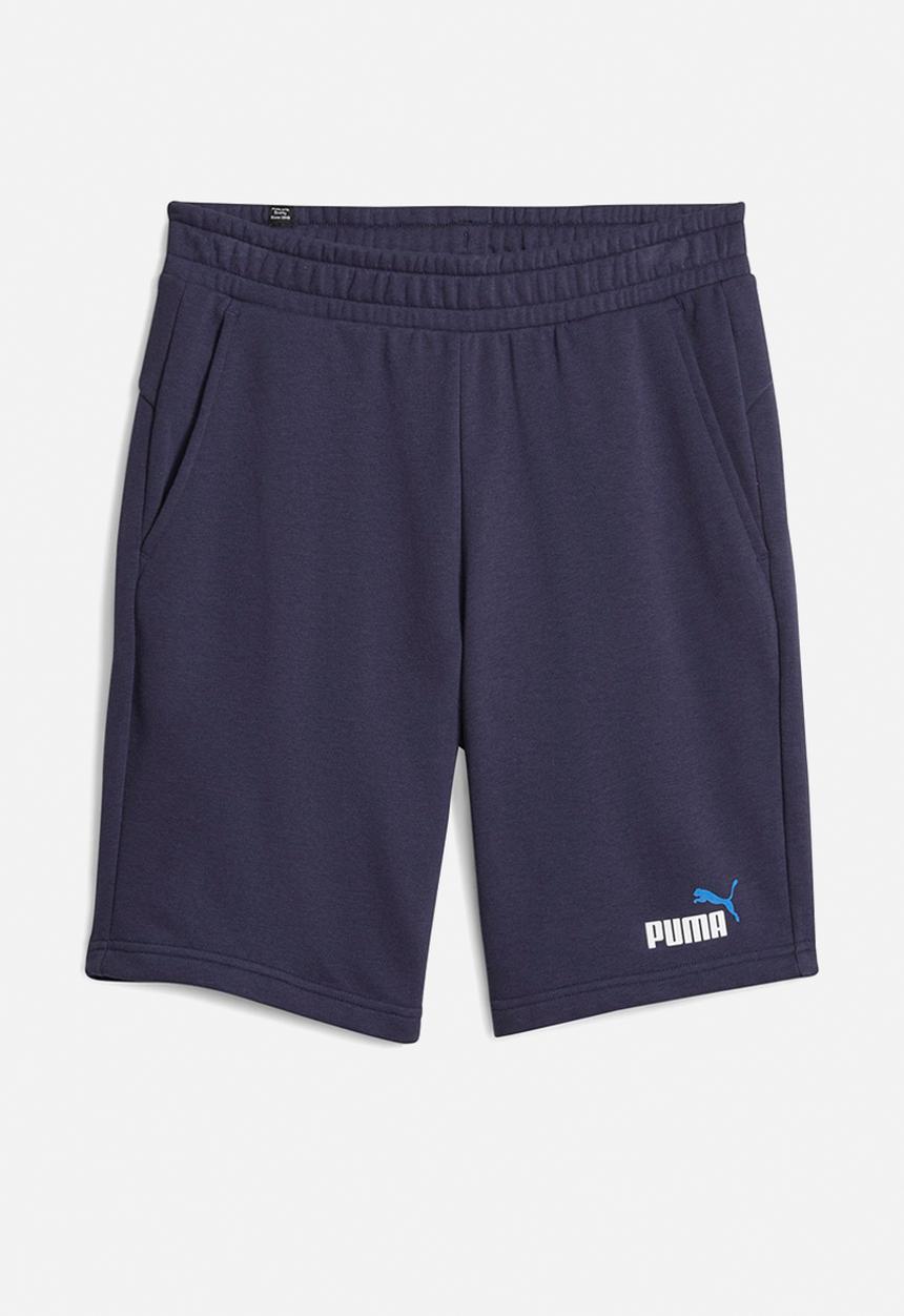 PUMA - Ess+ 2 col shorts 10" - navy 