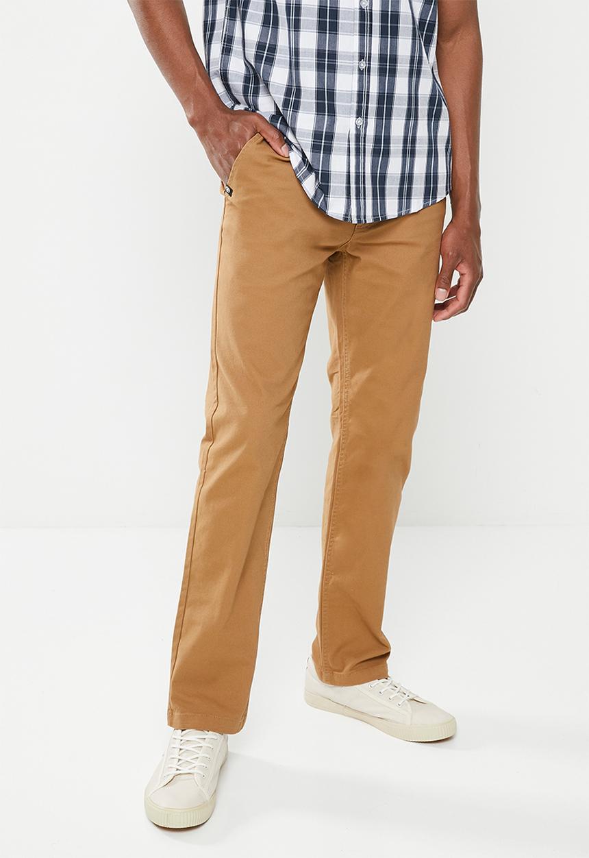JEEP - Classic stretch chino - camel