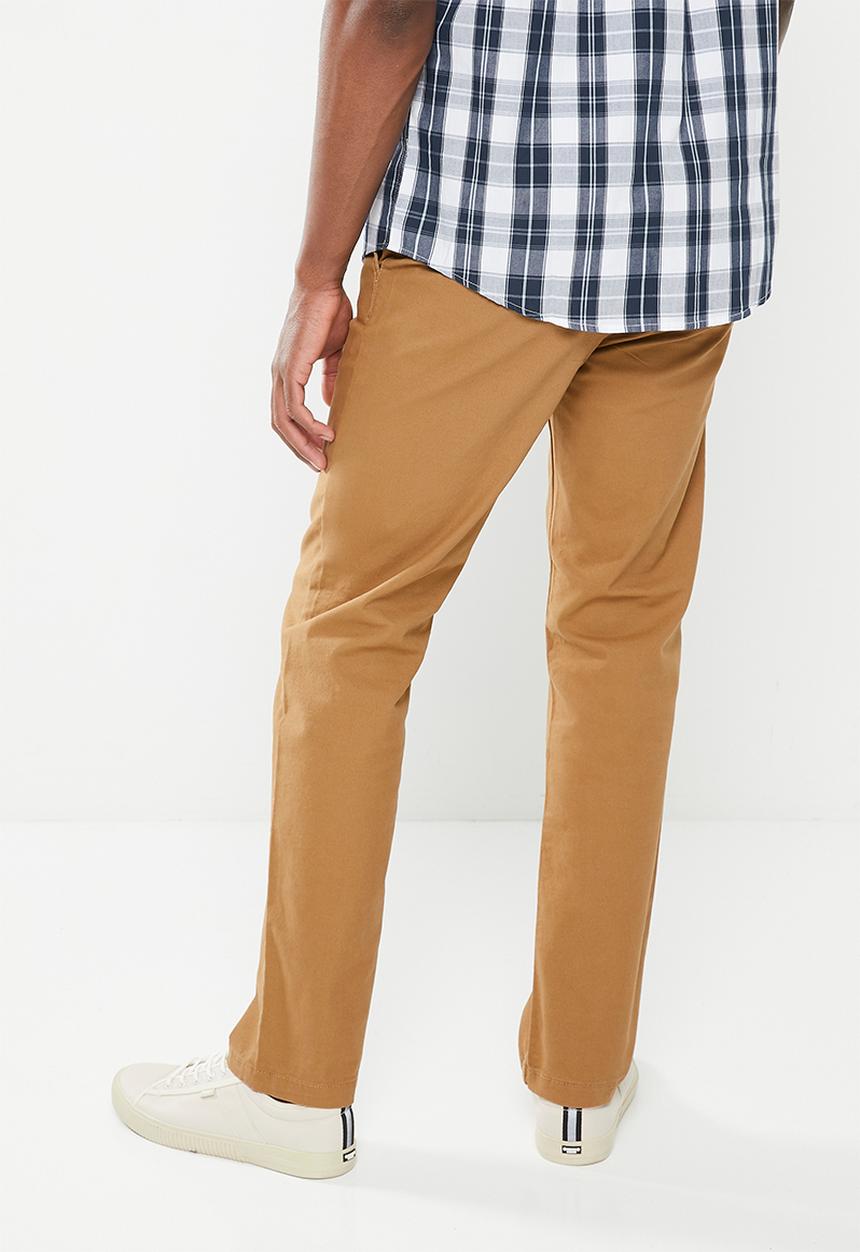 JEEP - Classic stretch chino - camel