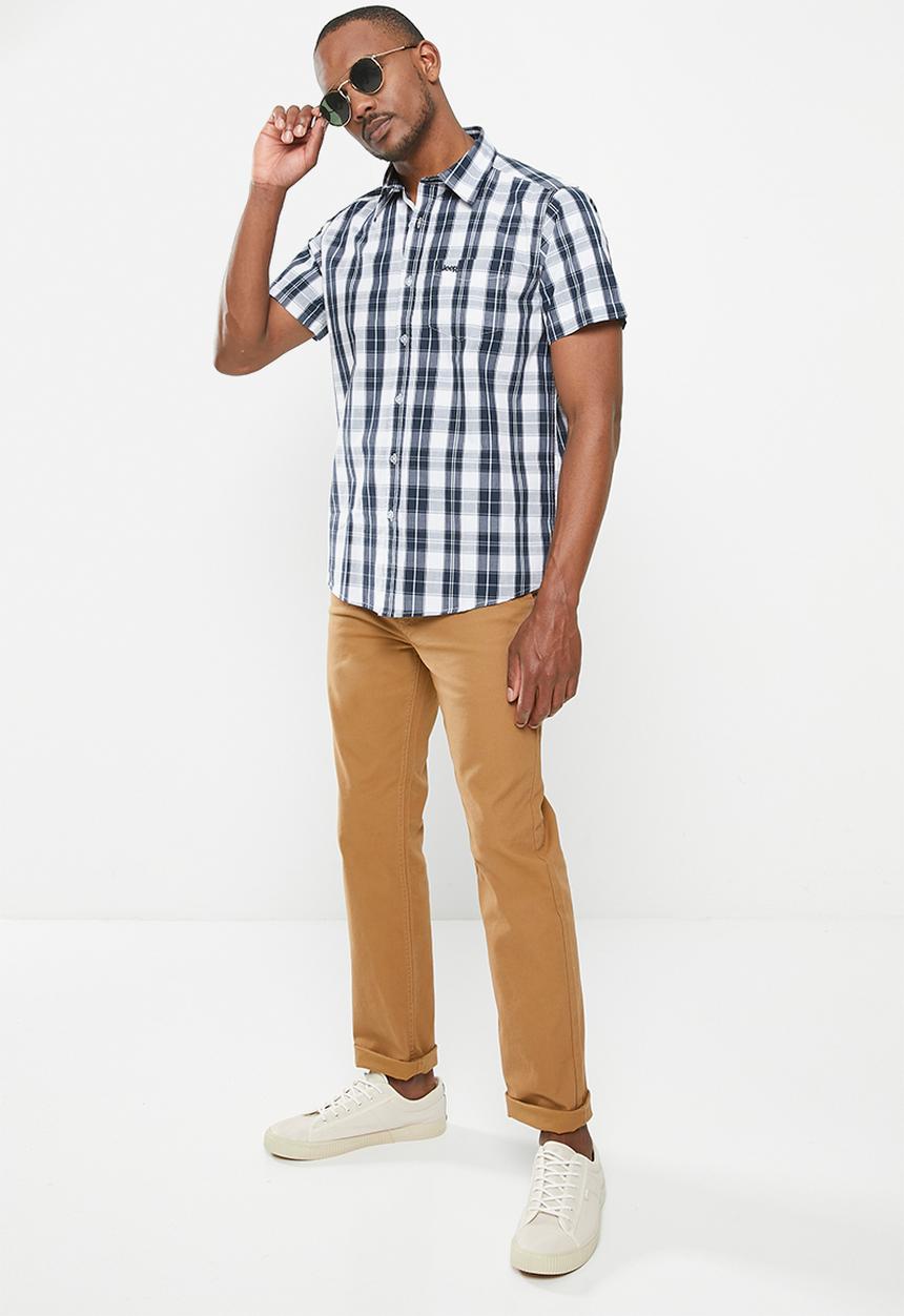 JEEP - Classic stretch chino - camel