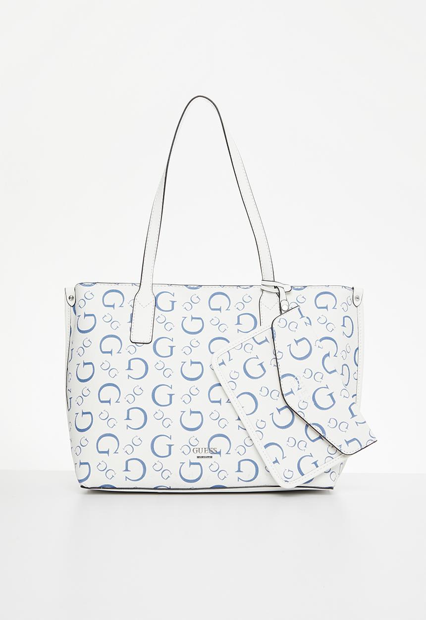 GUESS - Merrick carryall - blue & white