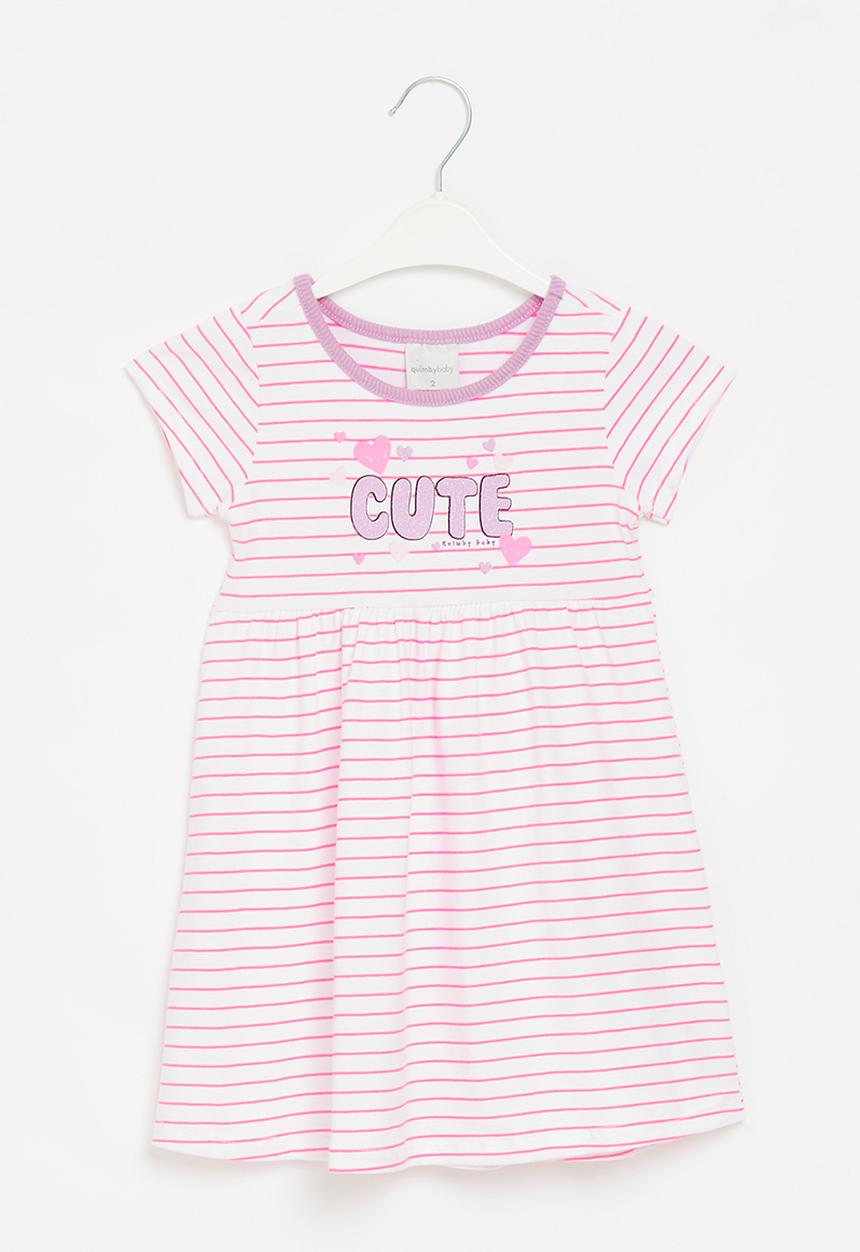Quimby - Elastane jersey dress - pink