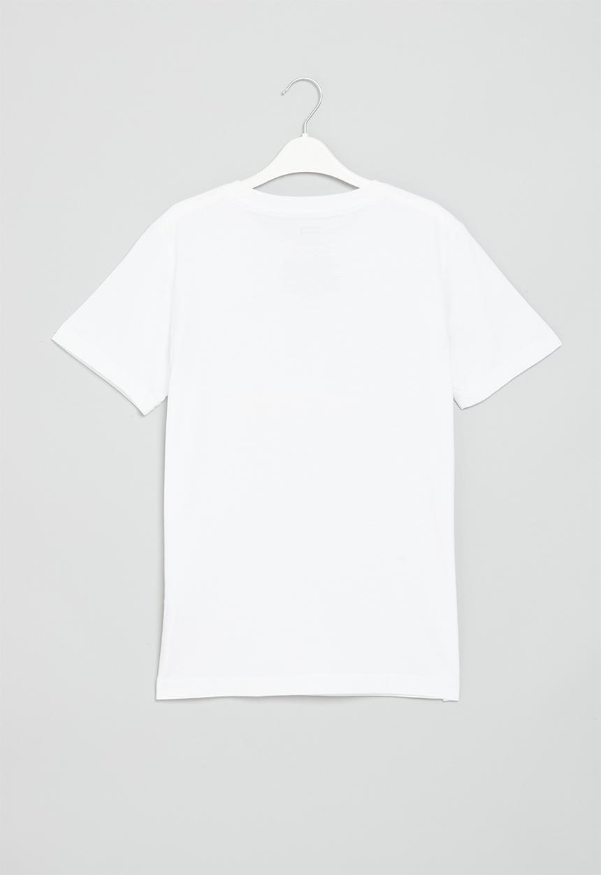 Levi’s® - Lvb layered poster logo tee - bright white