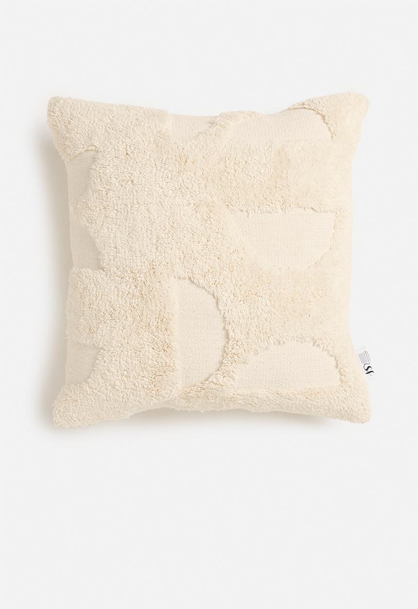 Sixth Floor - Amala tufted cushion cover- natural