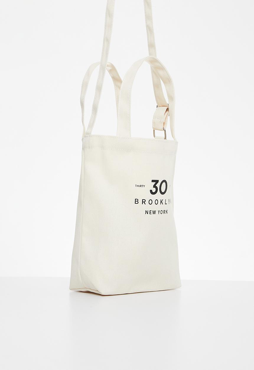 Pop Candy - Brooklyn tote bag - white