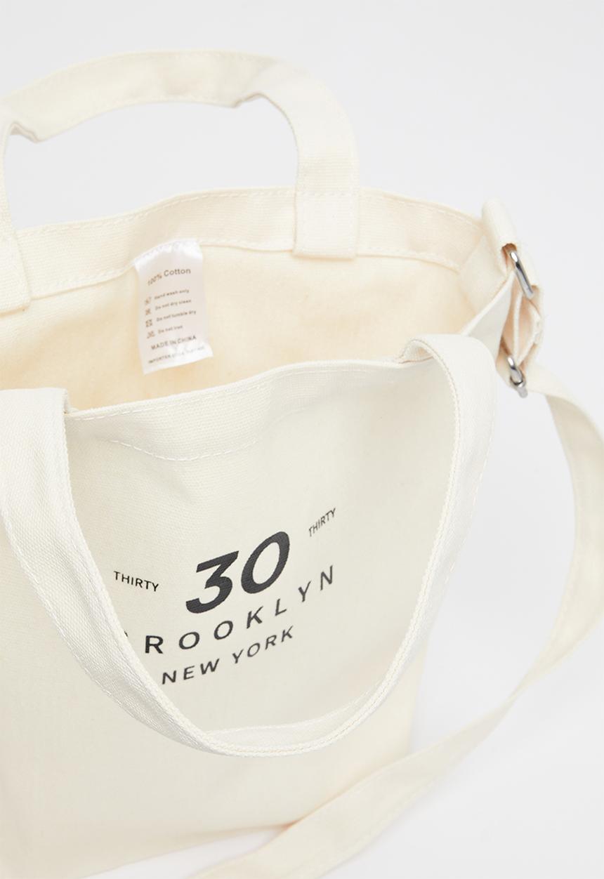 Pop Candy - Brooklyn tote bag - white