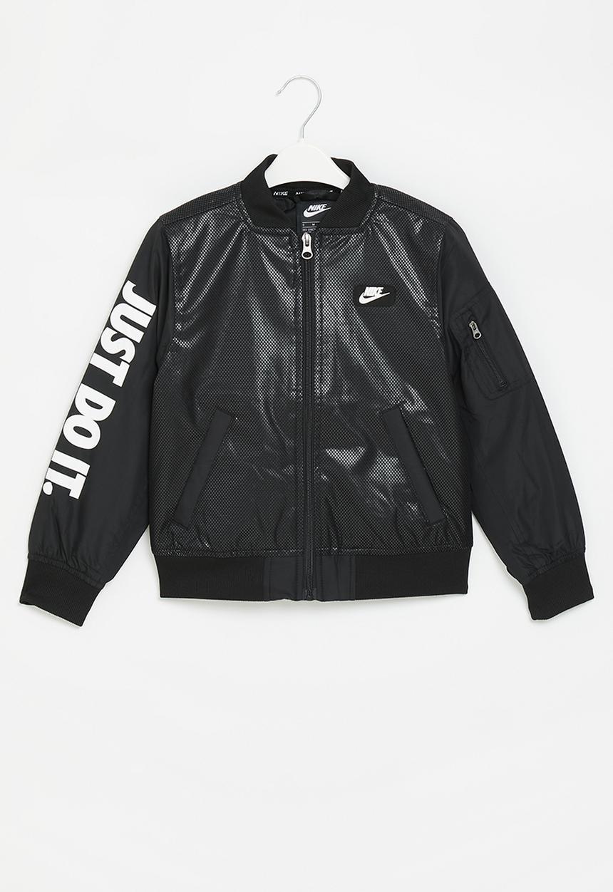 Nike - Nkn lt wt padded bomber - black / white