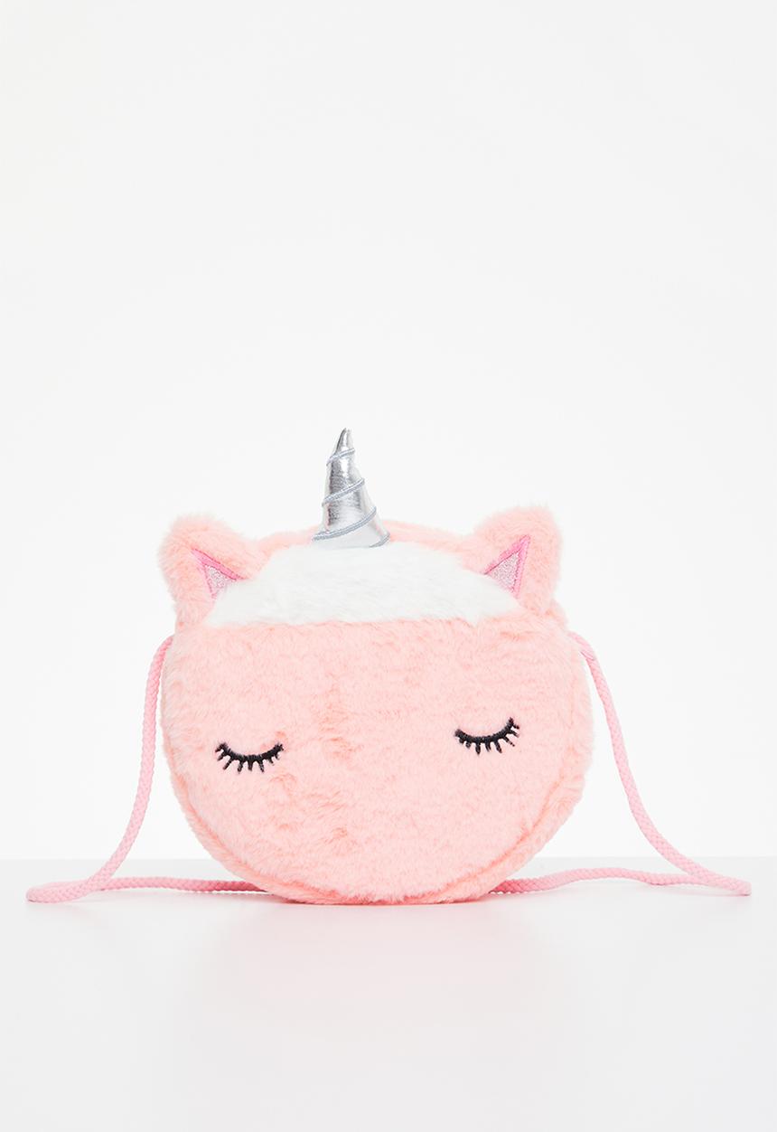 Pop Candy - Girls novelty shoulder bag - pink and white