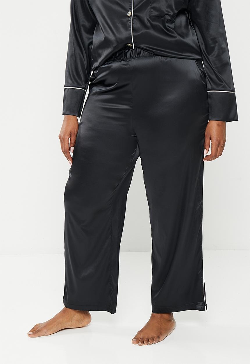 RAYE - Plus Regardless pyjama pants - black
