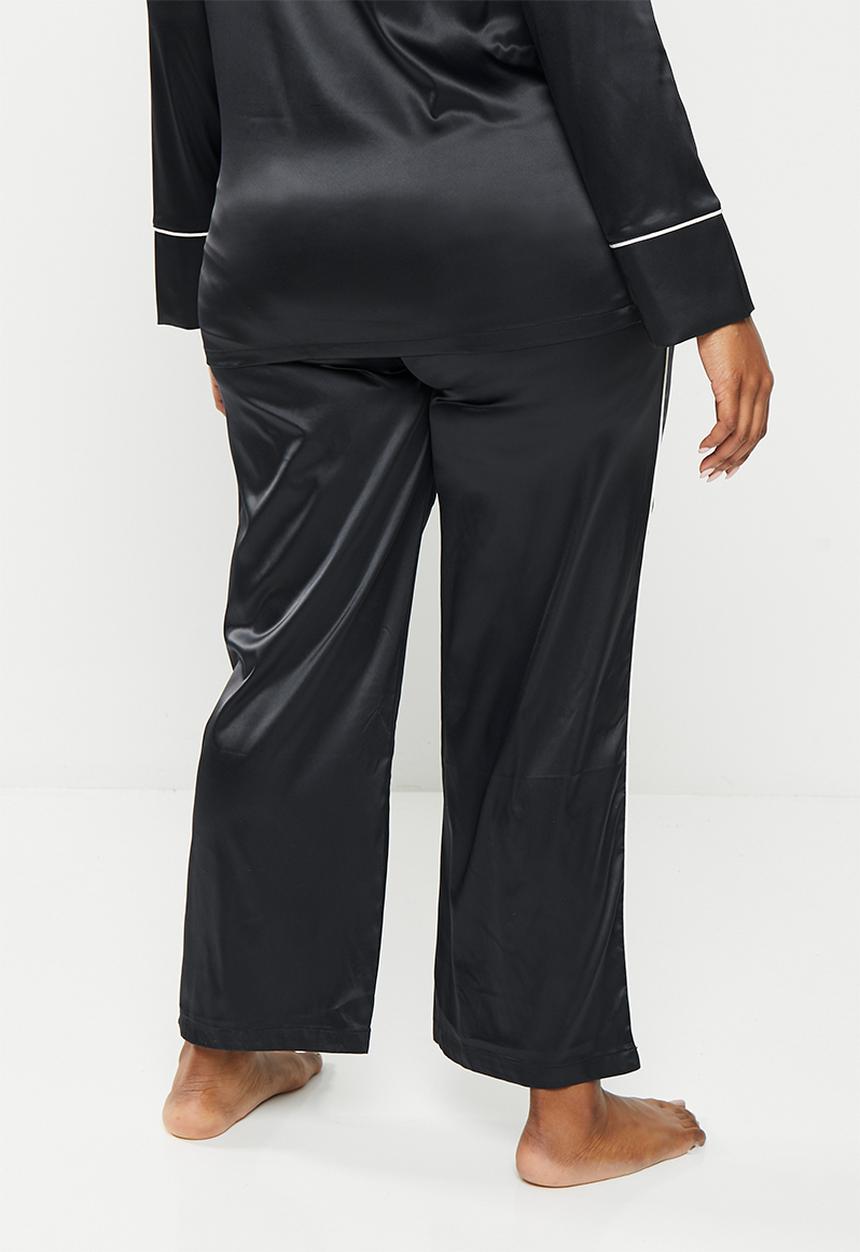 RAYE - Plus Regardless pyjama pants - black