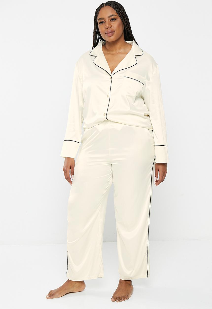 RAYE - Plus regardless pyjama pants - ivory