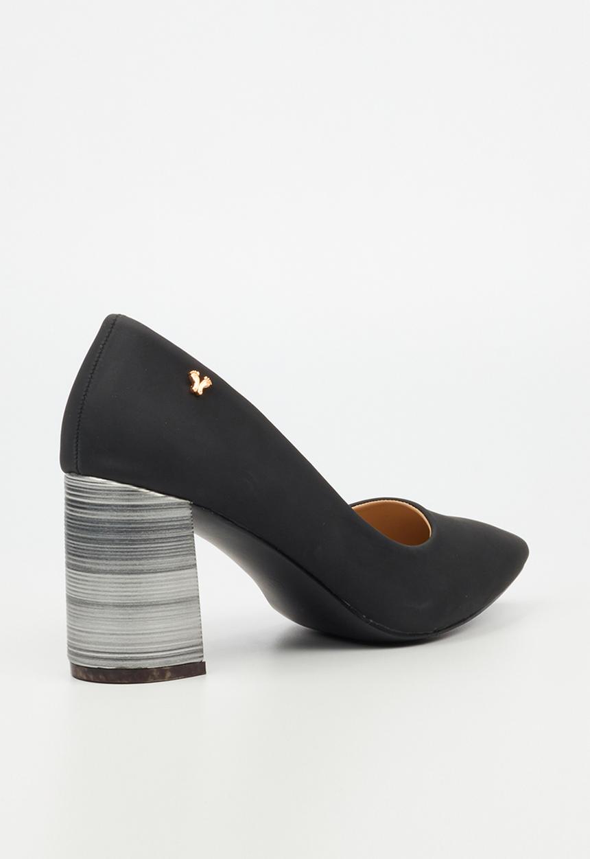 Butterfly Feet - Lissa 2 court heel - black