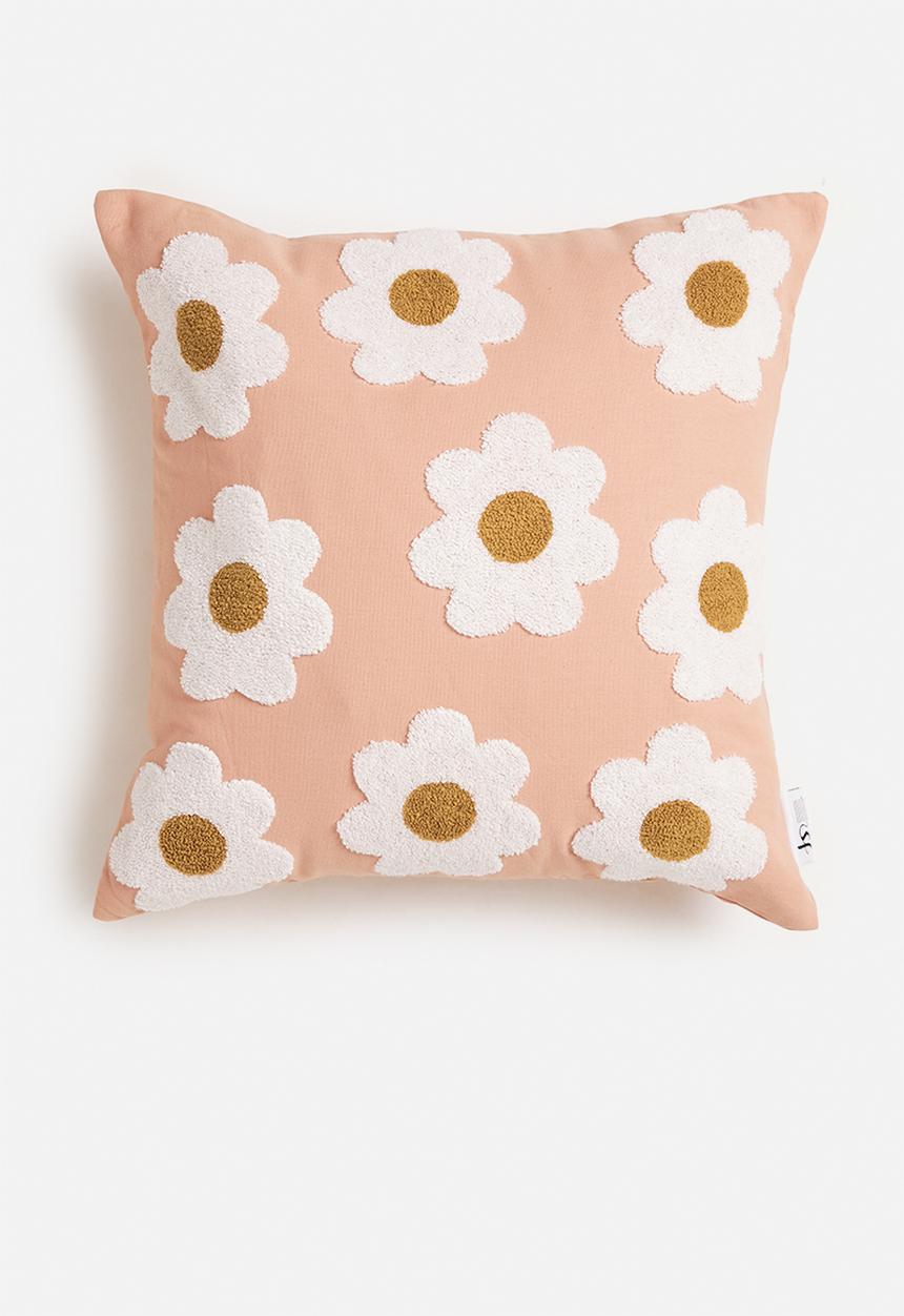 Sixth Floor - Daisybell tufted cushion cover- multi
