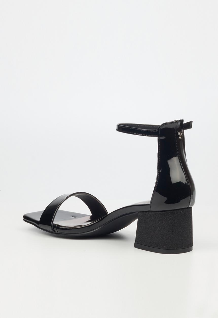 Butterfly Feet - Shimmer 1 block heel - black