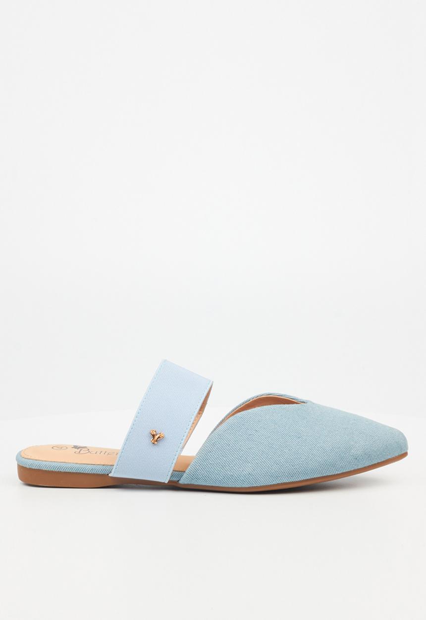 Butterfly Feet - Kacie 1 Mule - Blue