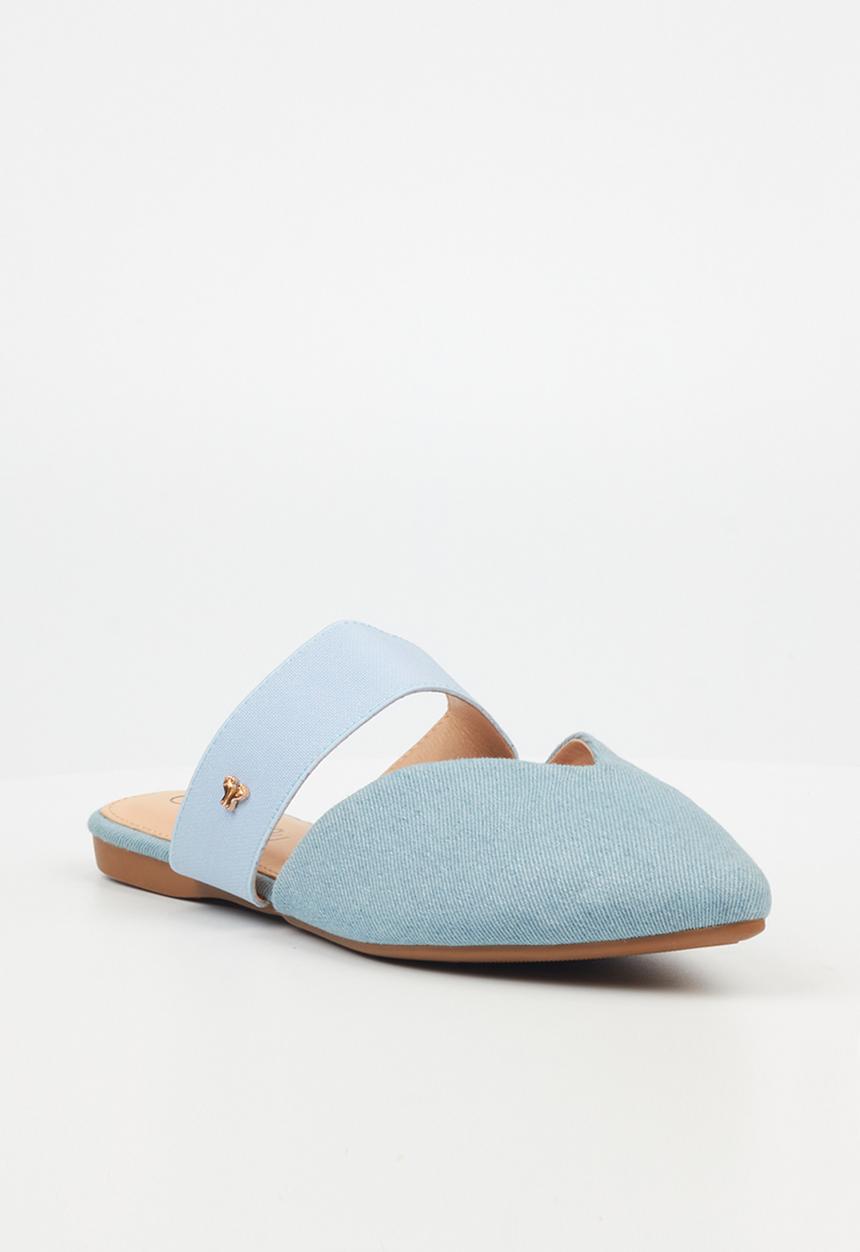 Butterfly Feet - Kacie 1 Mule - Blue