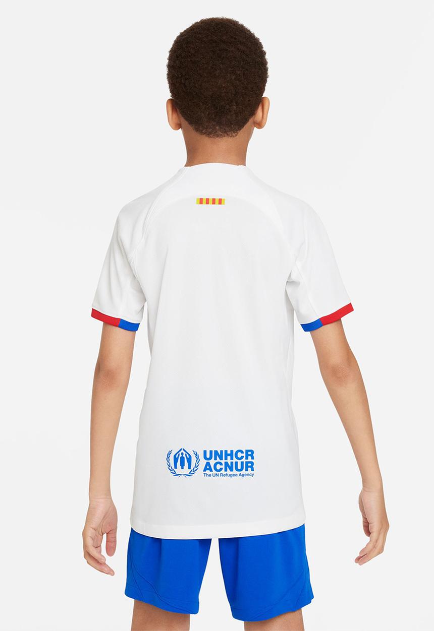 Nike - Fcb y nk df stad jersey short sleeve aw - white/royal blue/royal blue