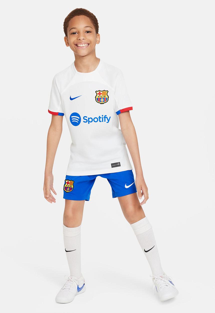 Nike - Fcb y nk df stad jersey short sleeve aw - white/royal blue/royal blue