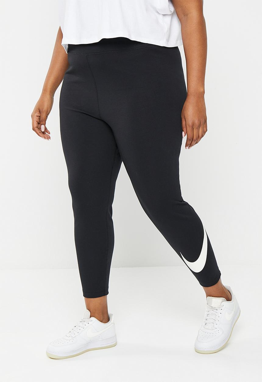 Nike - Plus Nike Sportswear Women's High-Waisted Graphic Leggings - black